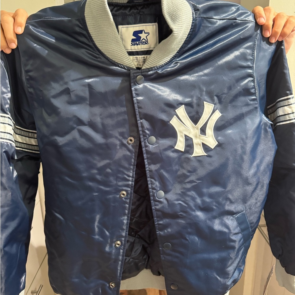 Starter Navy and Cream Jacket